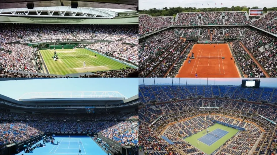 Grand Slam tennis broadcast
